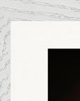 A Dreamer’s Strength Framed print 20x25 cm / 8x10″ White frame corner detail