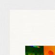 In the Eye Framed print 20x25 cm / 8x10″ White frame corner detail