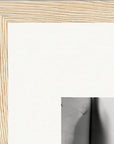 Synch'd Hands Framed print 20x25 cm / 8x10″ Wood frame corner detail