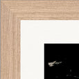 Vibe of Life Framed print 20x25 cm / 8x10″ Wood frame corner detail