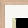 Shadow of Self Framed print 20x25 cm / 8x10″ Wood frame corner detail
