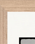 Circle of Life Framed print 20x25 cm / 8x10″ Wood frame corner detail