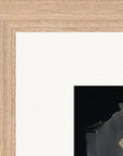 Never too Late Framed print 20x25 cm / 8x10″ Wood frame corner detail