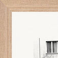The Urban Matrix Framed print 20x25 cm / 8x10″ Wood frame corner detail