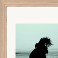 Misty Mind Framed print 20x25 cm / 8x10″ Wood frame corner detail