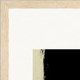 Shadow of Self Framed print 20x25 cm / 8x10″ Wood frame corner detail