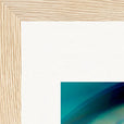 Around and Around Framed print 20x25 cm / 8x10″ Wood frame corner detail