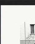The Urban Matrix Framed print 21x29.7 cm / 8x12" Black frame corner detail