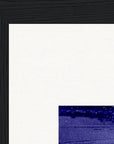 The Unwritten Path Framed print 21x29.7 cm / 8x12" Black frame corner detail