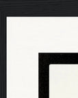 Little Secret Framed print 21x29.7 cm / 8x12" Black frame corner detail