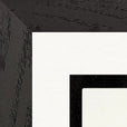 Little Secret Framed print 21x29.7 cm / 8x12" Black frame corner detail