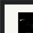 Vibe of Life Framed print 21x29.7 cm / 8x12" Black frame corner detail