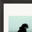 Misty Mind Framed print 21x29.7 cm / 8x12" Black frame corner detail