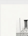The Urban Matrix Framed print 21x29.7 cm / 8x12" White frame corner detail