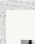 Synch'd Hands Framed print 21x29.7 cm / 8x12" White frame corner detail