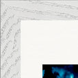 Bubbles and Sky Sticks Framed print 21x29.7 cm / 8x12" White frame corner detail