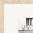 The Urban Matrix Framed print 21x29.7 cm / 8x12" Wood frame corner detail