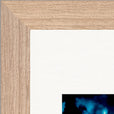 Bubbles and Sky Sticks Framed print 21x29.7 cm / 8x12" Wood frame corner detail