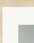 Everyday Hero Framed print 21x29.7 cm / 8x12" Wood frame corner detail