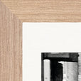 Old Star Framed print 21x29.7 cm / 8x12" Wood frame corner detail