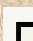 Little Secret Framed print 21x29.7 cm / 8x12" Wood frame corner detail