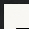 Face It Framed print 27x35 cm / 11x14″ Black frame corner detail