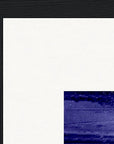 The Unwritten Path Framed print 27x35 cm / 11x14″ Black frame corner detail