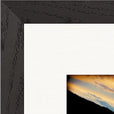 Cosmic Reflections Framed print 27x35 cm / 11x14″ Black frame corner detail