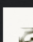 Cuba Girl Framed print 27x35 cm / 11x14″ Black frame corner detail