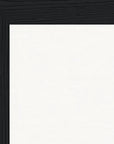 Lacey Leg Framed print 27x35 cm / 11x14″ Black frame corner detail