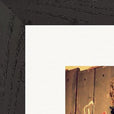 Blast Off Framed print 27x35 cm / 11x14″ Black frame corner detail