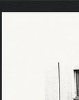 The Urban Matrix Framed print 27x35 cm / 11x14″ Black frame corner detail