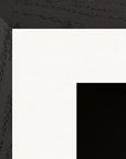 A Dreamer’s Strength Framed print 27x35 cm / 11x14″ Black frame corner detail
