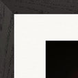 A Dreamer’s Strength Framed print 27x35 cm / 11x14″ Black frame corner detail