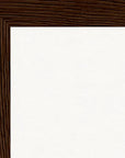 Lacey Leg Framed print 27x35 cm / 11x14″ Dark wood frame corner detail