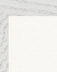Hat On Framed print 27x35 cm / 11x14″ White frame corner detail