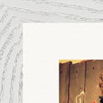 Blast Off Framed print 27x35 cm / 11x14″ White frame corner detail