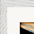 Cosmic Reflections Framed print 27x35 cm / 11x14″ White frame corner detail