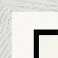 Little Secret Framed print 27x35 cm / 11x14″ White frame corner detail