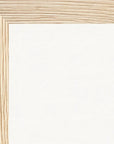 Indigo Sky Framed print 27x35 cm / 11x14″ Wood frame corner detail