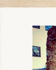 Wash It Framed print 27x35 cm / 11x14″ Wood frame corner detail