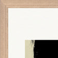 Shadow of Self Framed print 27x35 cm / 11x14″ Wood frame corner detail