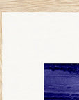 The Unwritten Path Framed print 27x35 cm / 11x14″ Wood frame corner detail