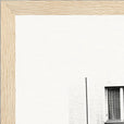 The Urban Matrix Framed print 27x35 cm / 11x14″ Wood frame corner detail