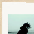 Misty Mind Framed print 27x35 cm / 11x14″ Wood frame corner detail