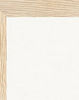 Lacey Leg Framed print 27x35 cm / 11x14″ Wood frame corner detail