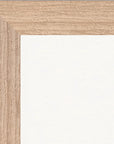 Underwater Flight Framed print 27x35 cm / 11x14″ Wood frame corner detail