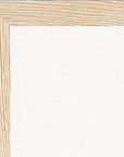 Underwater Flight Framed print 27x35 cm / 11x14″ Wood frame corner detail