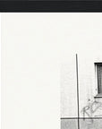 The Urban Matrix Framed print 28x43 cm / XL (11x17″) Black frame corner detail