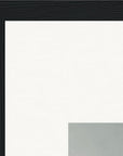 Everyday Hero Framed print 28x43 cm / XL (11x17″) Black frame corner detail